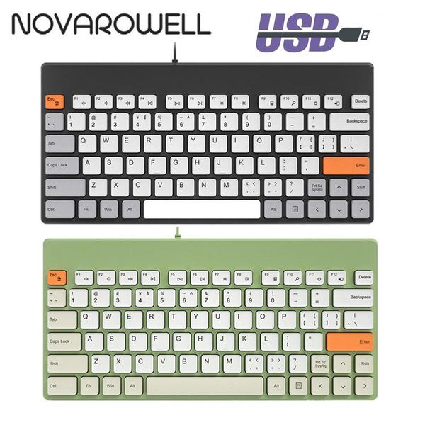 

keyboards usb mechanical keyboard silencing key silent switches slim design portable for windows pc computer laptop