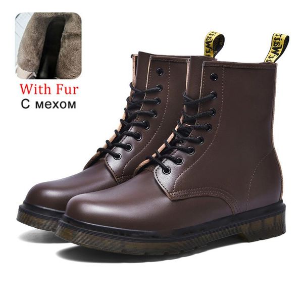 

boots couple winter keep warm women shoes plus size 35-47 men fashion arrivals botas de mujer boot, Black