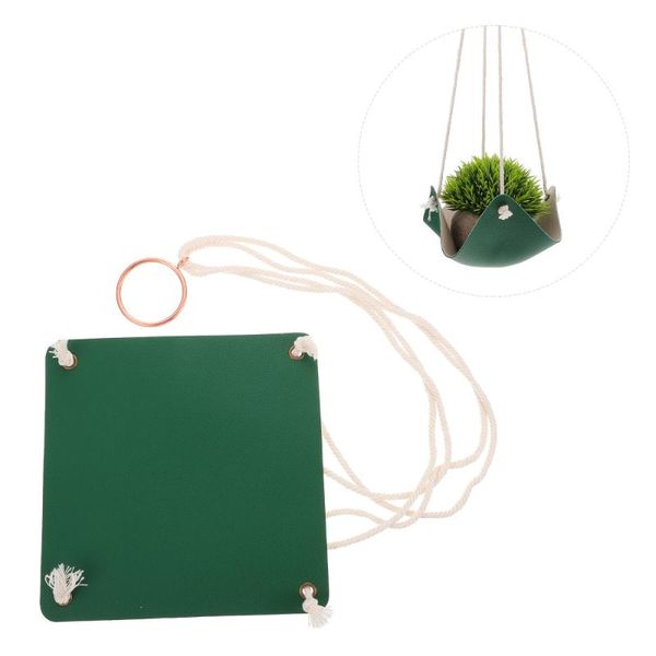 

car organizer 1pc practical rope hanging net pu base basket for home decor