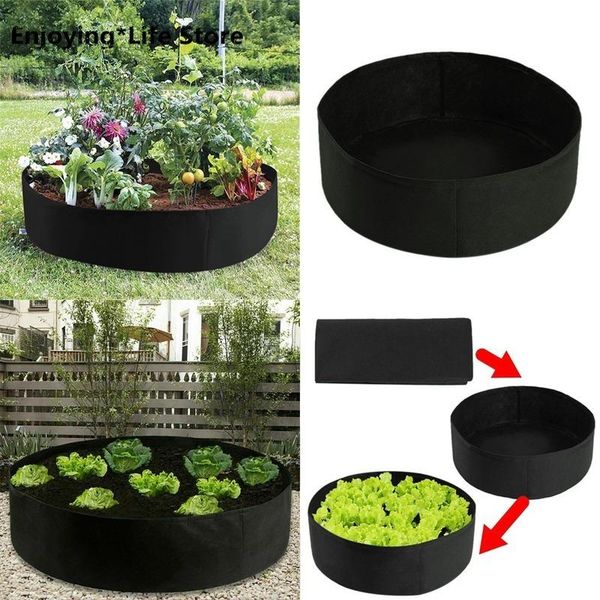 

planters & pots outdoor indoor garden planting bags cultivation vegetable grow farm home supplies