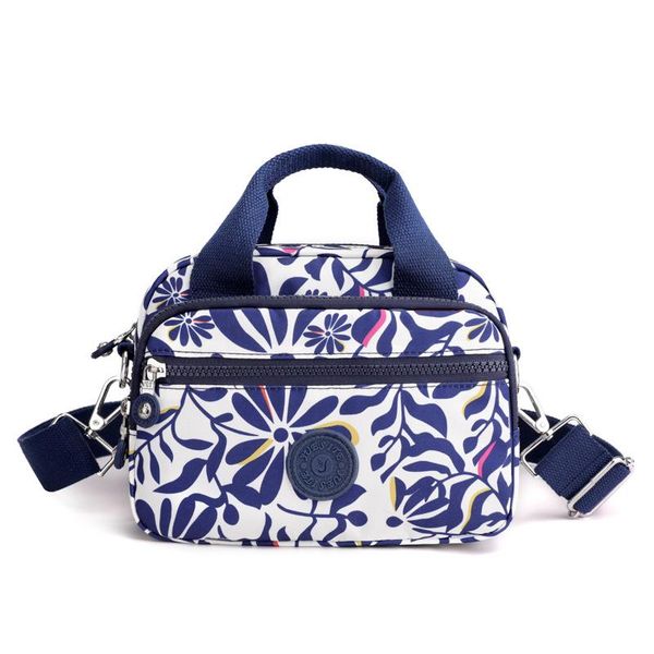 

evening bags 8 pattern 2021 trend nylon women's small handbag waterproof crossbody multi pockets shoulder bolso mujer