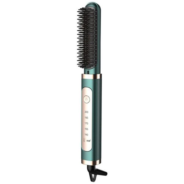 

electric hair brushes multifunctional straight comb curly perm stick straightener brush dual-purpose fluffy