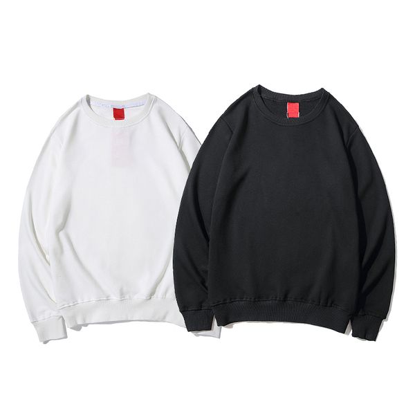 

designer sweatshirts sweatshirt solid casual hoodies nik jackets diy street hooded coat long sleeve fashion hip hop outwear jumper pullover, Black