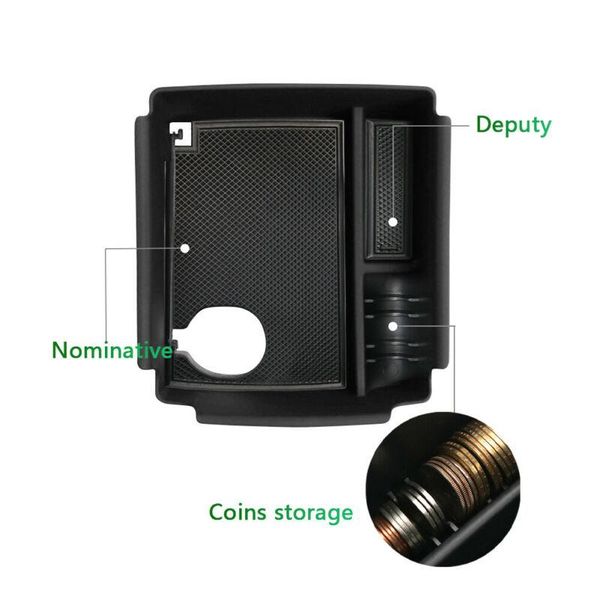 

car organizer 1 pcs storage box for kia niro ev black accessories interior high quality