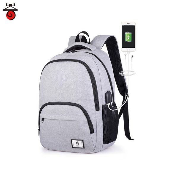 

backpack senkeystyle teenager school men lapbag with usb charging large capacity waterproof male travel bags 2021 fashion
