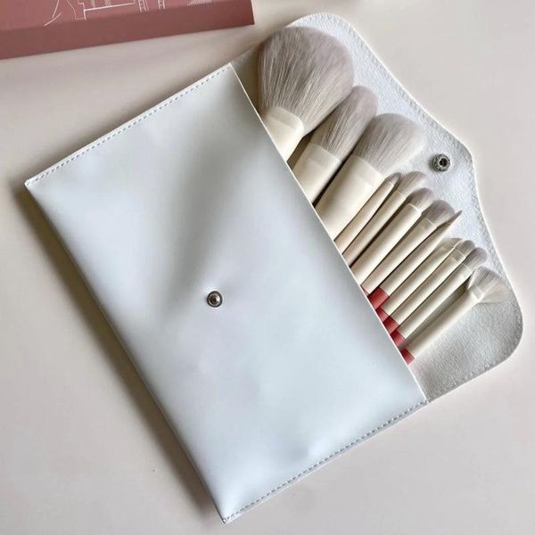 

makeup brushes 12pcs/set pink make up brush set powder foundation blusher eye shadow crease concealer eyebrow smudge kit whole