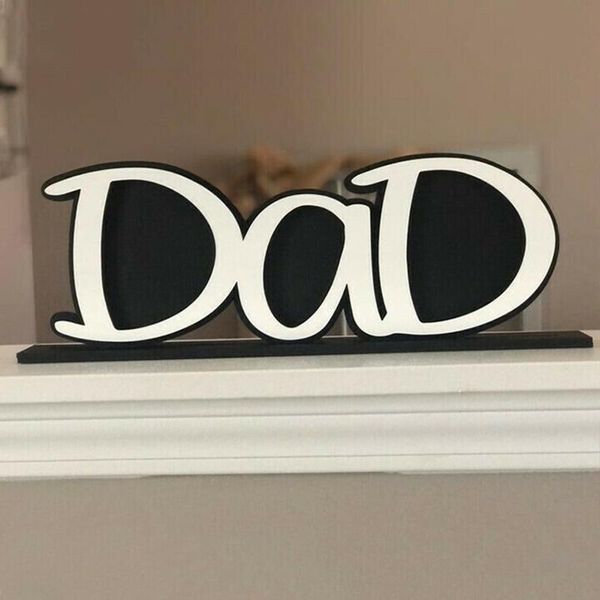 

frames po frame picture dad mirror father wood glasses shape gift for home living room deskdecoration