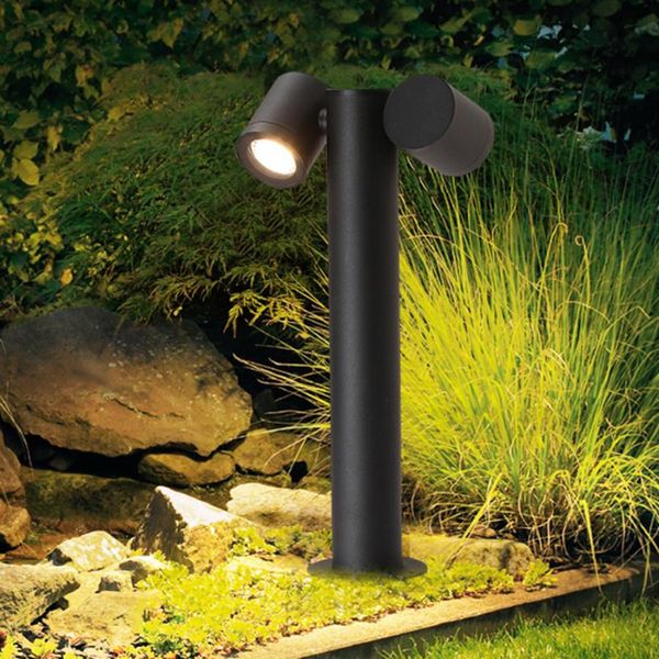 

lawn lamps ip54 waterproof landscape pathway spotlight adjustable outdoor garden lamp street park villa holiday pillar light