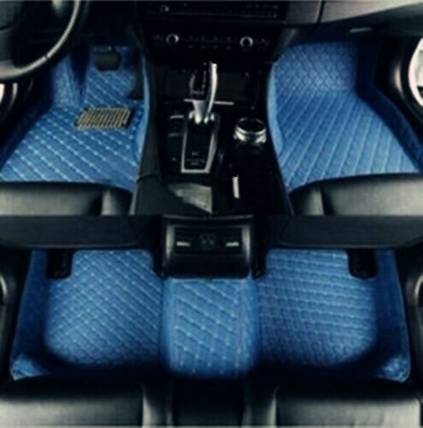 

car front+rear floor mats for rav4 2007-2021,auto leather waterproof mat