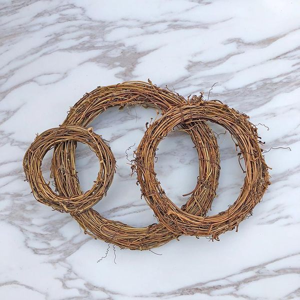 

bird cages 1pcs small and medium parrot supplies natural rattan ring toys swing rings bite stand birdcage accessories