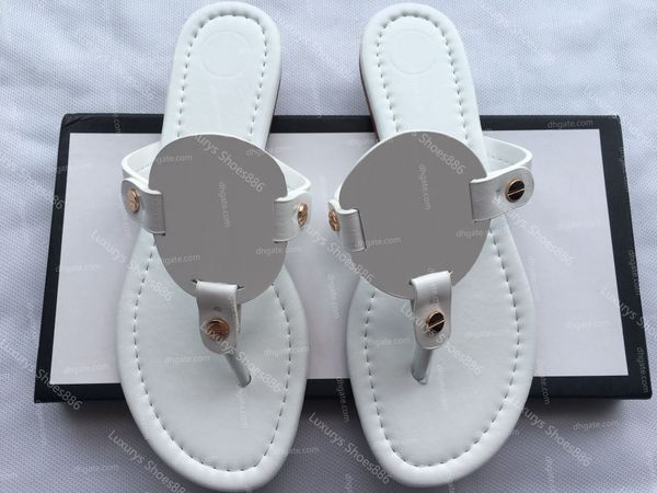 

2021 summer leather women sandals beach slippers casual double buckle clogs designer slides women slip on flip flop shoes size35-42, Black