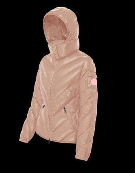 

monclair luxury france women's down jackets designer brand maya small, short, slim, thin, thick, cold and warm fashion jacket, Black