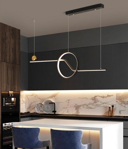 Modern Sala de jantar Pedant Lâmpadas Iluminação Nordic Minimalista Design Decoração de Casa Bar Cozinha Living Restaurante
