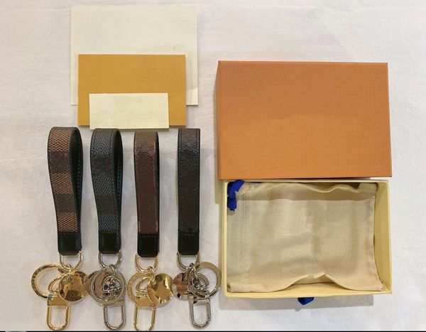 

men's car key ring fine steel leather litchi material lovers key rings valentine's day gift with box, Slivery;golden