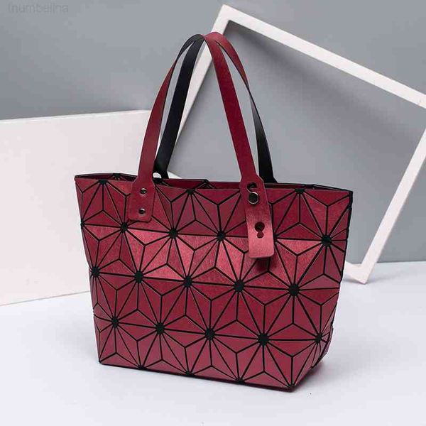 

handbag women's 2021 irregular rhombic bag large capacity korean versatile tote