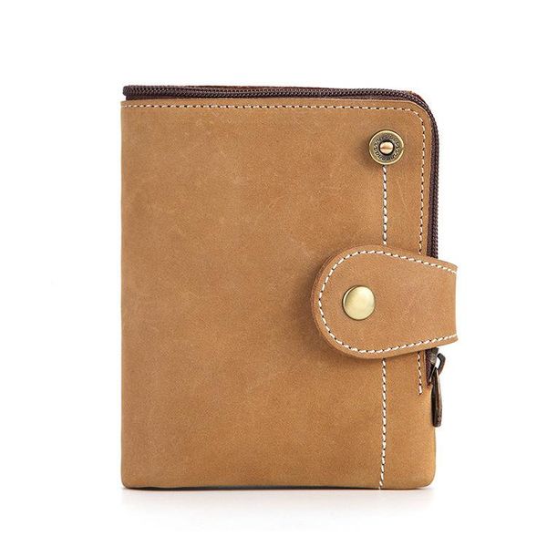 

wallets mrf41 men wallet genuine leather zipper design female short rfid purse with id card holder coin pockets mini, Red;black