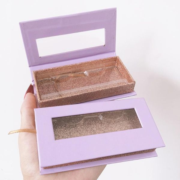 

false eyelashes lash boxes packaging wholesale package box custom faux cils 25mm mink magnetic drawer lashes cases vendors