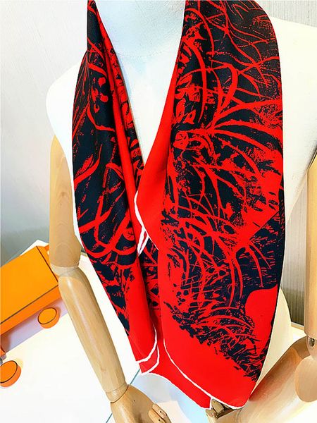 

fashion women's scarf 90*90cm satin square scarfs and shawl wraps hijab girl's neckerchief neck warmer animal print headscarf bag, Blue;gray