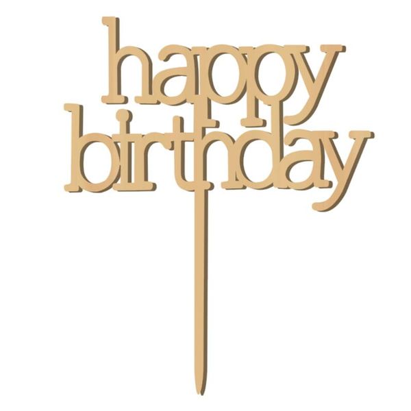 

other event & party supplies baby shower happy birthday kids decorating home flags cake er wooden baking accessories dessert diy doodle