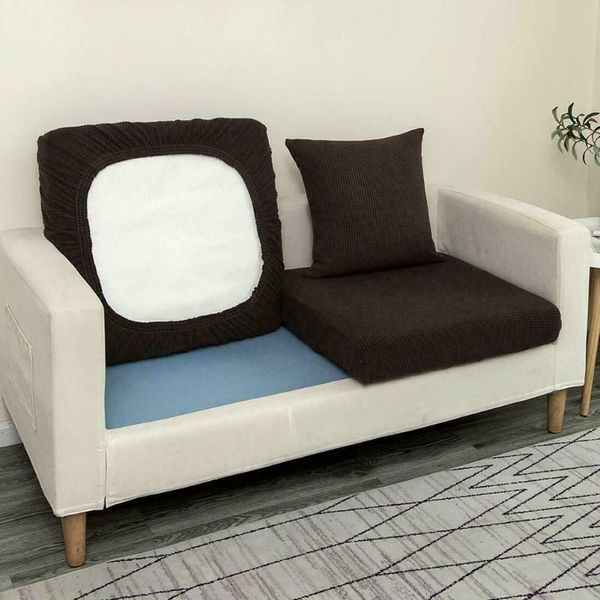 

cushion/decorative pillow sofa chair cushion cover soft waffle pattern stretch