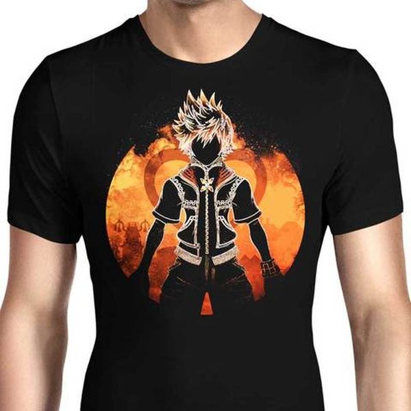 

European Style Robot Pattern Ins Wind Round Neck Short-sleeved T-shirt for Men and Women, Comfortable and Loose, White;black