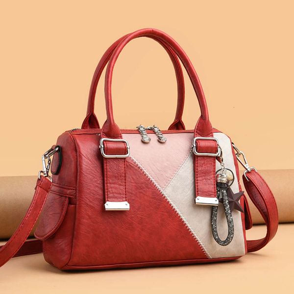 

bag women 2021 trend leather handbag fashion women's one shoulder msenger cow lady