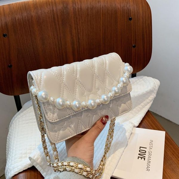 

cross body 2021 fashion lattice flap pu leather crossbody bags for women lady designer shoulder bag sac femme messenger