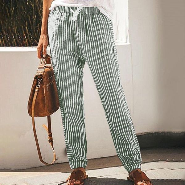 

running pants spring striped long pant for female 2021 high waist women trousers mujer korean style sports ladies loose casual femenino, Black;blue
