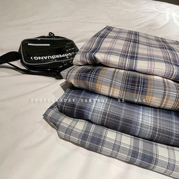 

neploha men's plaid printed pants 2021 fashion women's 5-colors pencil casual oversize male clothing, Black