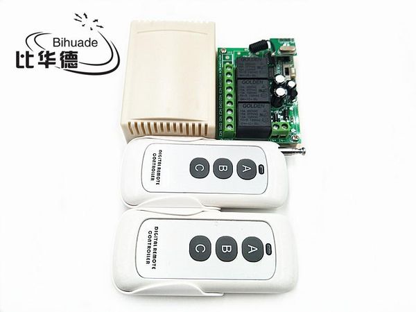 

remote controlers 433mhz universal wireless control switch dc 12v 10a 3ch relay receiver module circuit with rf 433 mhz transmitter