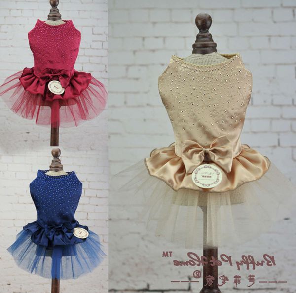 

the dog clothes summer products pet skirt wedding dress dog clothing