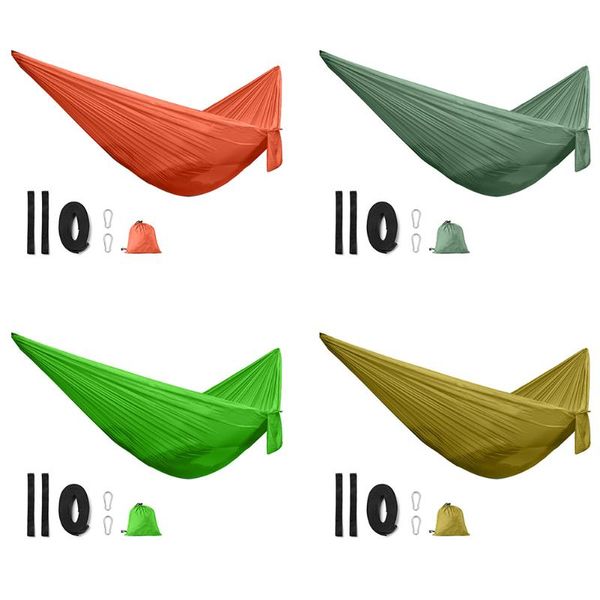 

outdoor pads ultralight camping hammock sleeping swing garden tree hanging bed w/ fix rope leisure chair