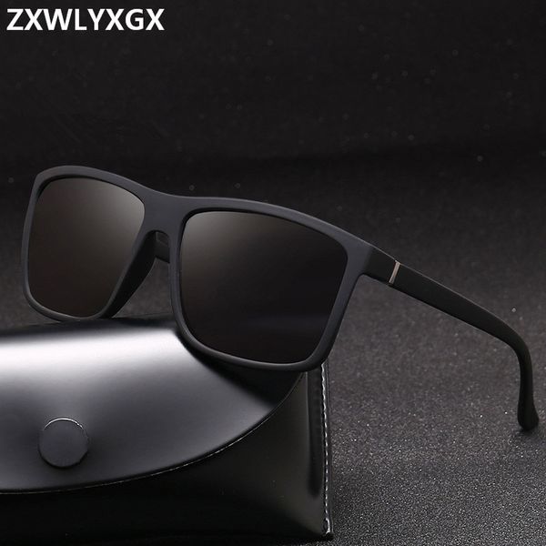 

lx brand fashion sunglasses men square sun glasses brand designer uv400 protection shades oculos de sol hombre glasses driver oculos, White;black