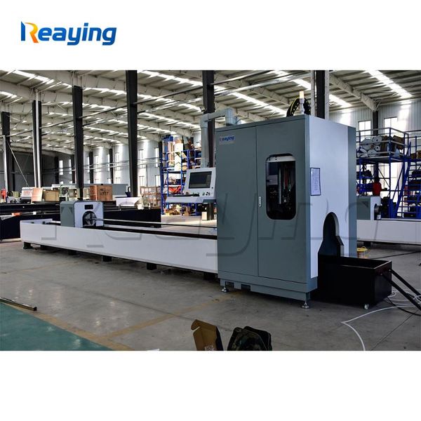 

electric trimmers 1kw fiber laser tube cutting metal pipe cutter machine 3m length rotary for steel