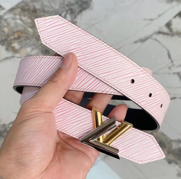 

Designer Women Fashion Belt Gold silver buckle Genuine Leather belts with box, Black;brown