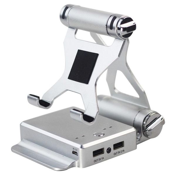 

cell phone mounts & holders mobile stand holder charging portable powerbank led light multifunction bracket vh99