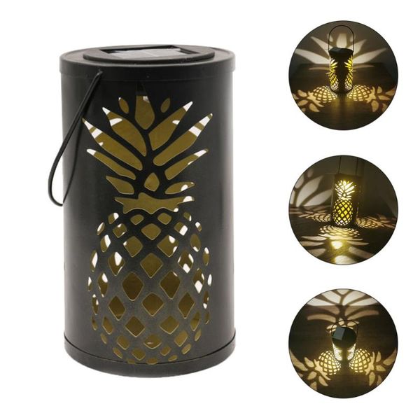 

lawn lamps 1pc decorative garden light yard lamp hollow out solar with handle