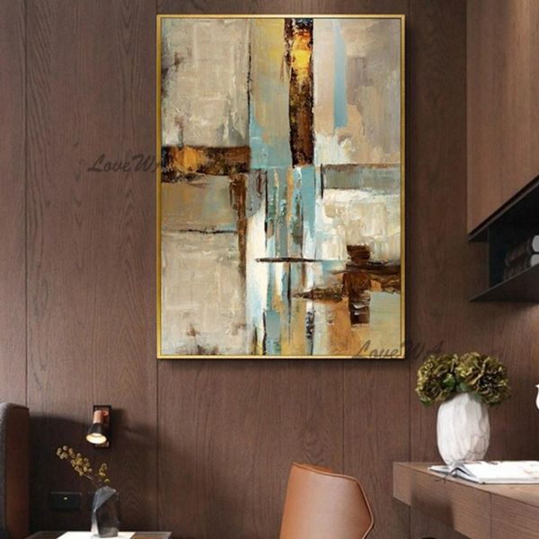

paintings 2 colors abstract 100% handpainted wall art home decor picture modern oil painting on canvas unframed
