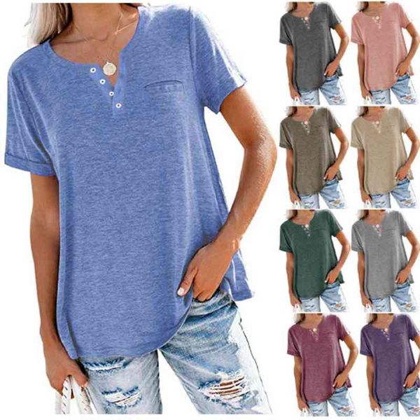 

new women's casual solid color round neck loose long sleeve t-shirt for women, Black;red