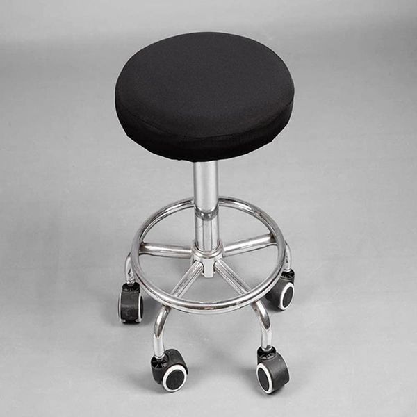 

chair covers 1pcs round bar stool cover stretch removable elastic pad protector for home office