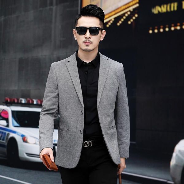 

suit men's coat in spring and autumn of 2021 suits & blazers, White;black