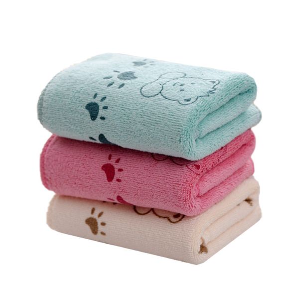 

chilen's towel microfiber soft absorbent small cartoon printed gift