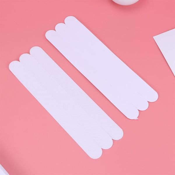 

48pcs 2x20cm bathroom anti-slip stickers transparent bathing safety flooring strips bath mats