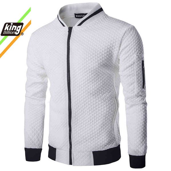 

kb plush zip stand collar casua jacket men's street windbreaker coat men casual outer wear thick, Black;brown