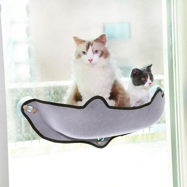 

cat bed pet hanging beds sunny window seat mount hammock lounger with suction cups shelf warm ferret cage & furniture