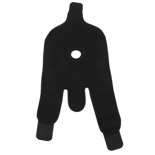 

elbow & knee pads 1 pcs elastic brace kneepad adjustable support safety guard strap for basketball size, Black;gray