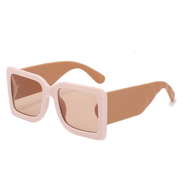 

designer sunglasses fashion vintage oversized square women men 2021 luxury brand big frame sun glasses female travel shades, White;black