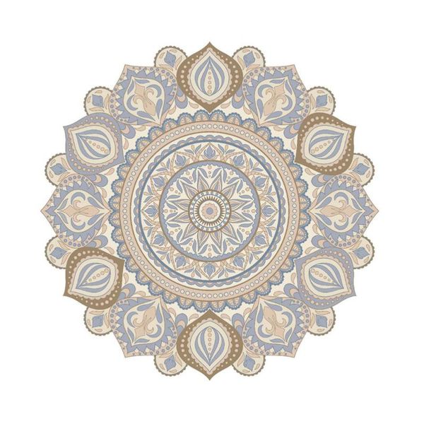 

wall sticker diy waterproof mandala pattern removable pvc wallpaper for bedroom wallpapers