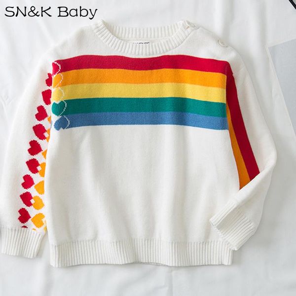 

pullover baby girls boys sweater autumn spring kids clothing knitted children's, Blue