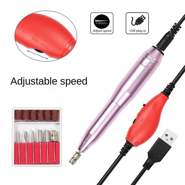 

nail art kits written test polishing machine piercing device usb electric sander with grinding head
